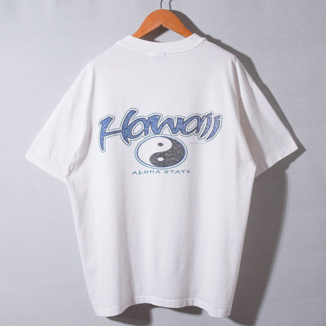 90s USA製 1997年製 ハワイ Hawaii Tシャツ XL ホワイト ヴィンテージ