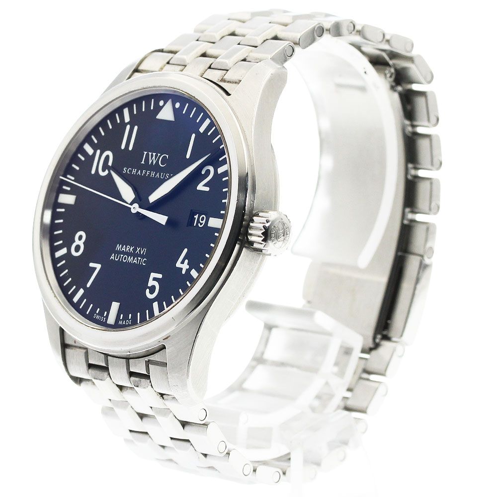 IWC IWC SCHAFFHAUSEN IW325504 パイロット・ウォッチ マークXVI デイト 自動巻き メンズ 保証書付き_971231 IWC IWC SCHAFFHAUSEN IW325504 パイロット・ウォッチ マークXVI