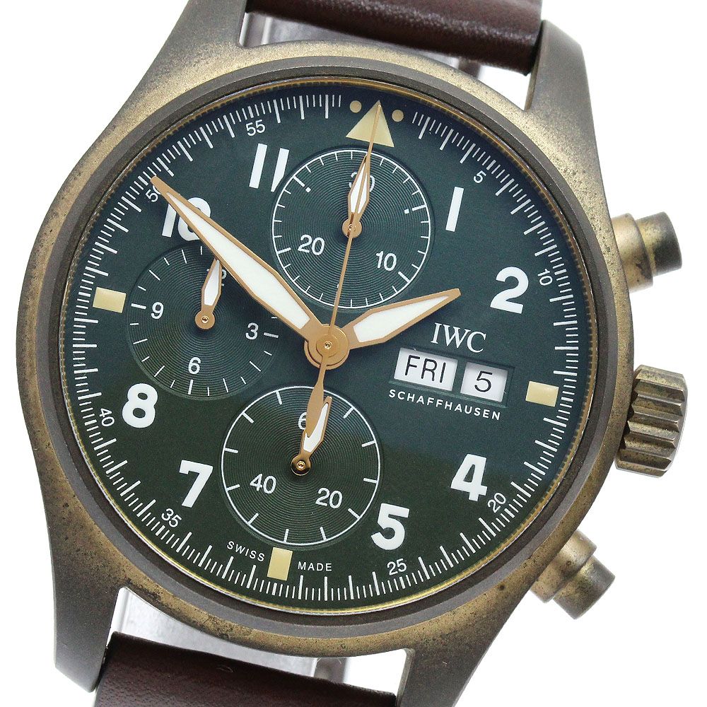 IWC IWC SCHAFFHAUSEN IW387902 パイロットウォッチ スピットファイア クロノグラフ 自動巻き メンズ 保証書付き_972758 IWC IWC SCHAFFHAUSEN IW387902 パイロットウォッチ スピットファイア