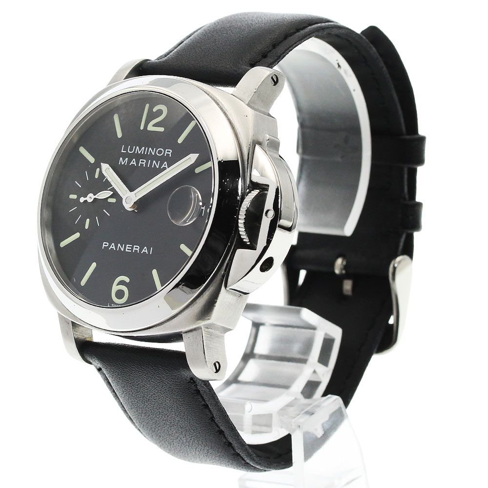 パネライ PANERAI PAM00048 ルミノールマリーナ スモールセコンド デイト 自動巻き メンズ 保証書付き_958609 パネライ PANERAI PAM00048 ルミノールマリーナ スモールセコンド