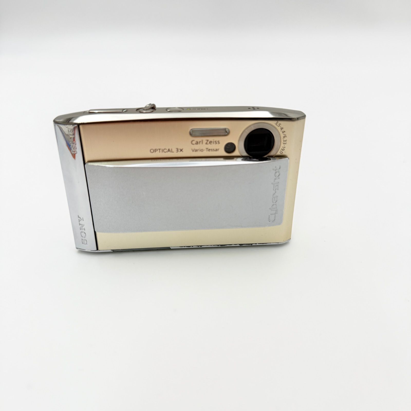 SONY Cyber-shot DSC-T5 ゴールド 元箱•取説•充電器•MEMORY Stick