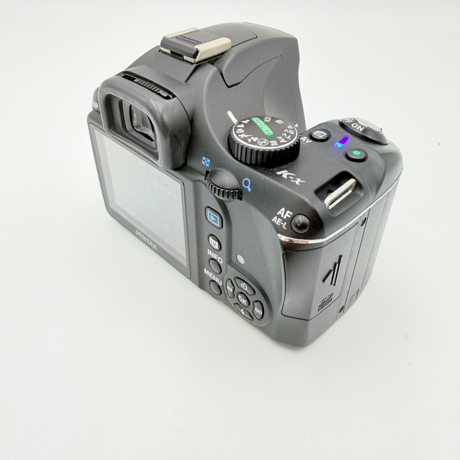 美品】PENTAX K-x ダブルレンズキット ブラック 元箱•取説•SDカード