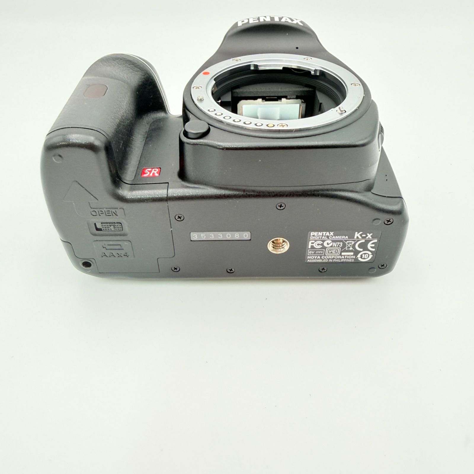美品】PENTAX K-x ダブルレンズキット ブラック 元箱•取説•SDカード