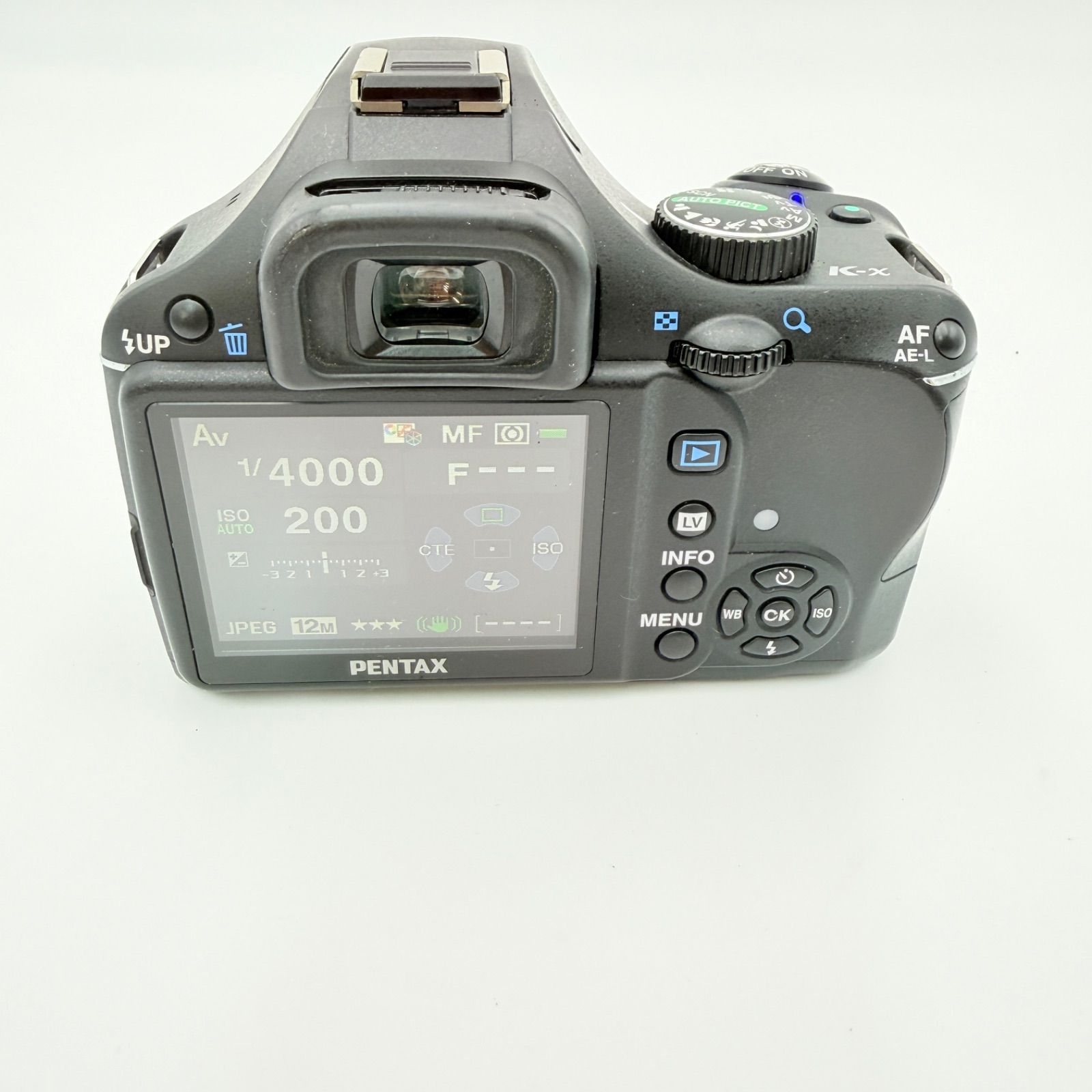 美品】PENTAX K-x ダブルレンズキット ブラック 元箱•取説•SDカード