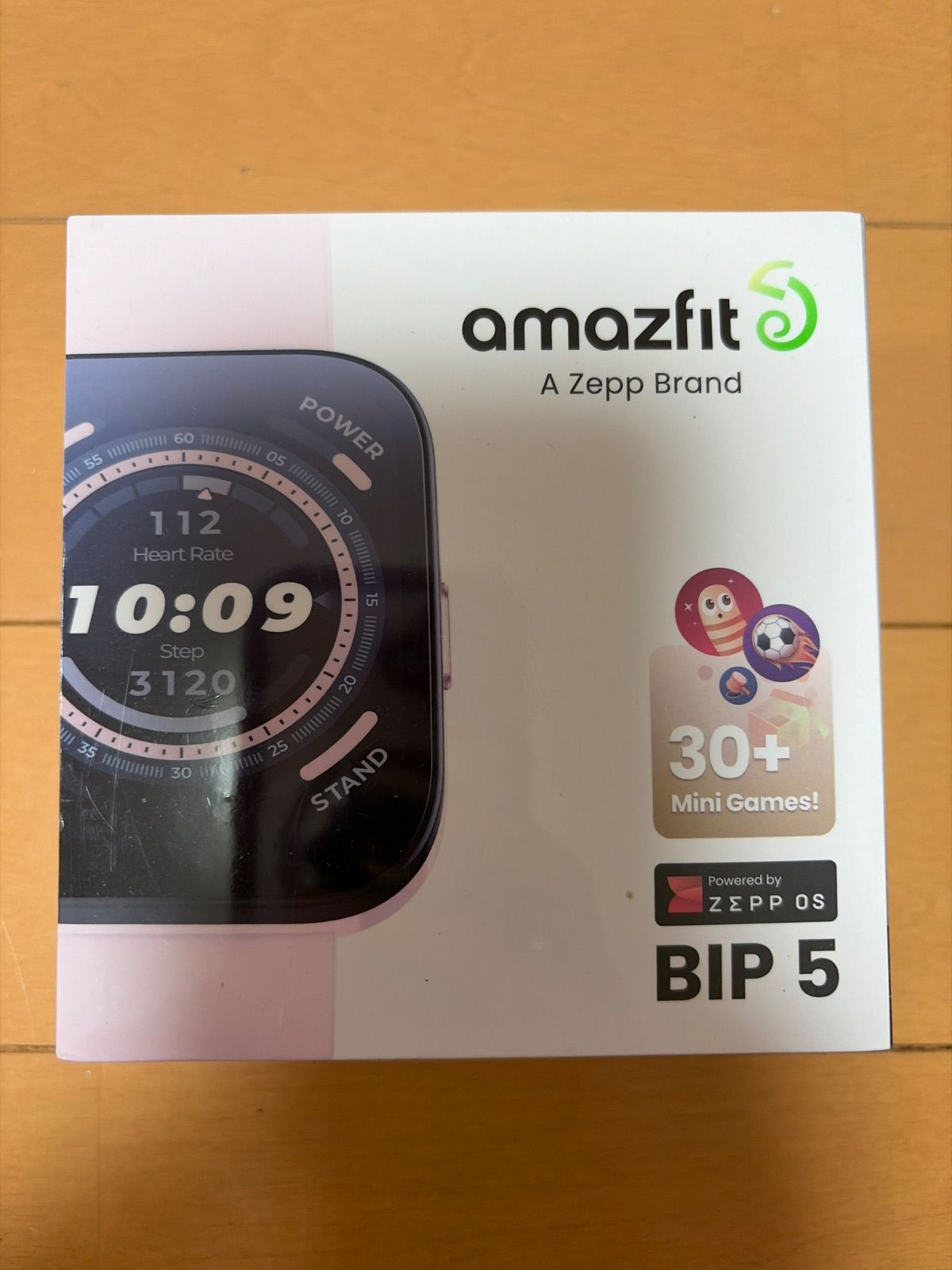 Amazfit アマズフィット スマートウォッチ Amazfit Bip 5 パステルピンク sp170064-C201