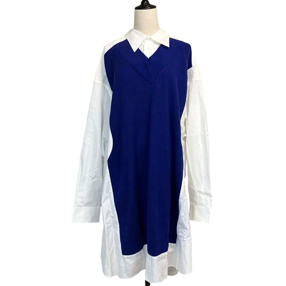 良品 Maison Margiela 1 メゾンマルジェラ 1 Vネック ニットドッキング