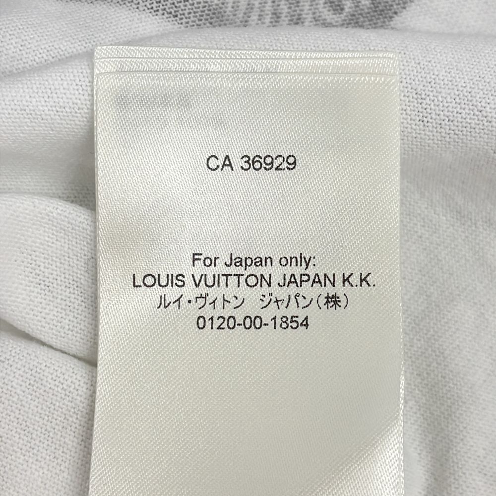 良品 LOUIS VUITTON ルイヴィトン ロゴプリント チェーンディテール T