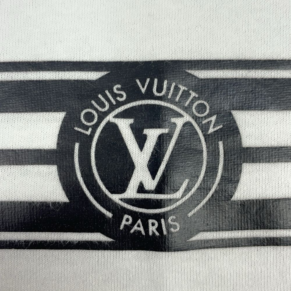 良品 LOUIS VUITTON ルイヴィトン ロゴプリント チェーンディテール T