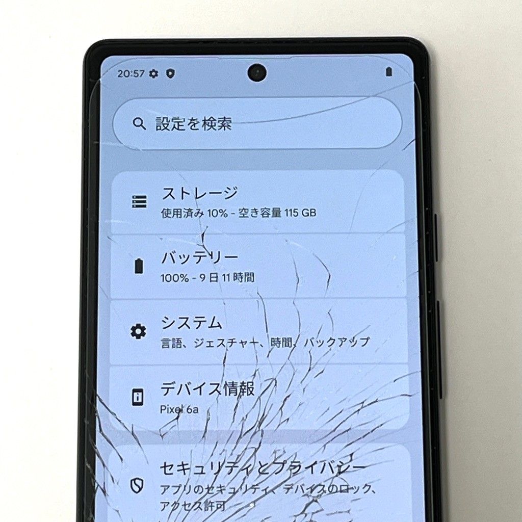 訳あり】Google Pixel 6a 128GB SIMフリー Chalk - メルカリ