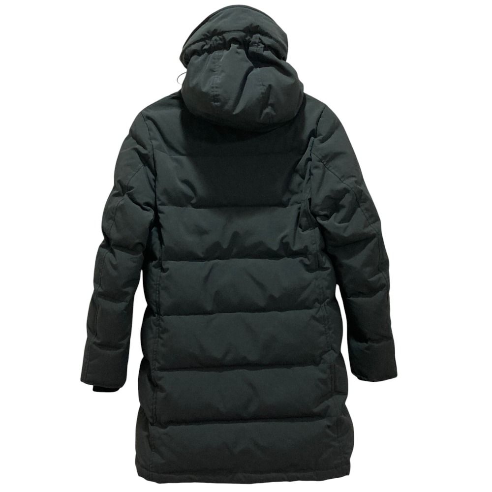 良品 DANTON ダントン ラクーンファー フーデッド ロングダウンコート