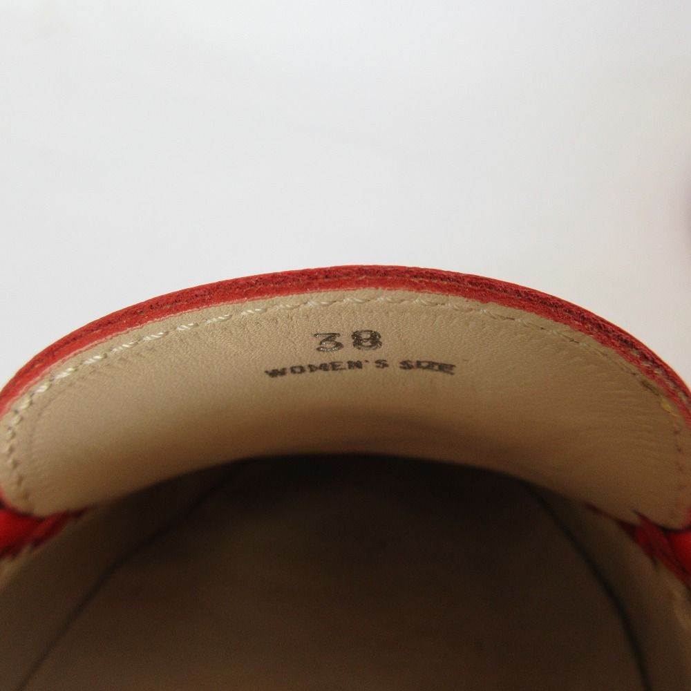 美品 TOD'S トッズ ダブルT エナメル ローファー モカシン