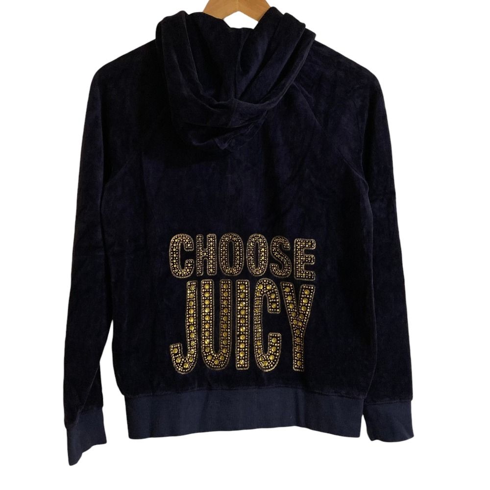美品 Juicy Couture ジューシークチュール ビジュー スタッズ ロゴ