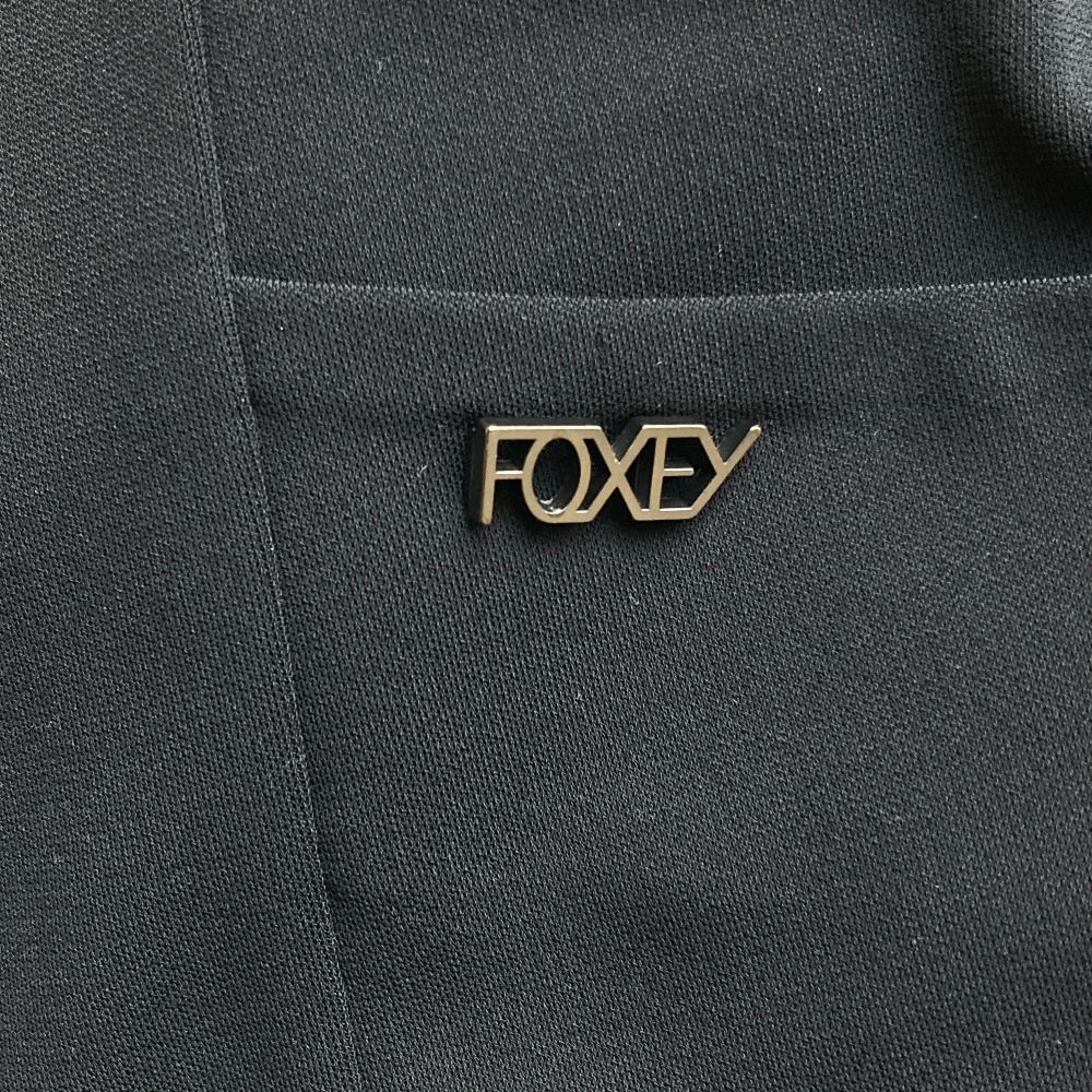 美品 FOXEY NEW YORK フォクシーニューヨーク ジップアップパーカー