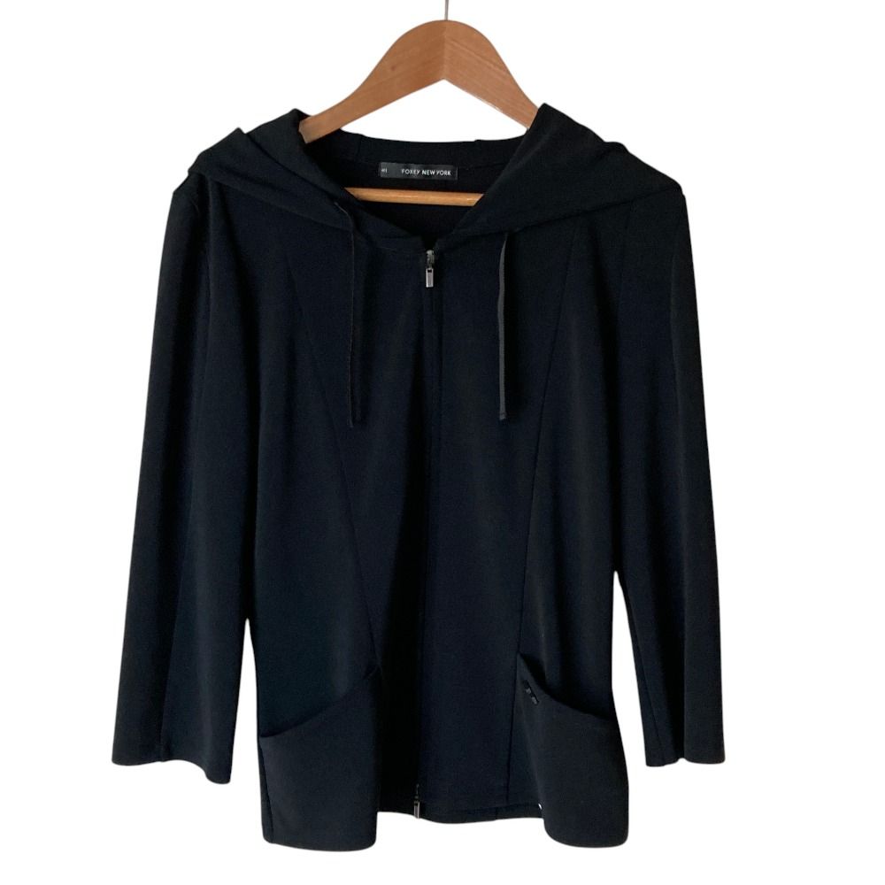 美品 FOXEY NEW YORK フォクシーニューヨーク ジップアップパーカー