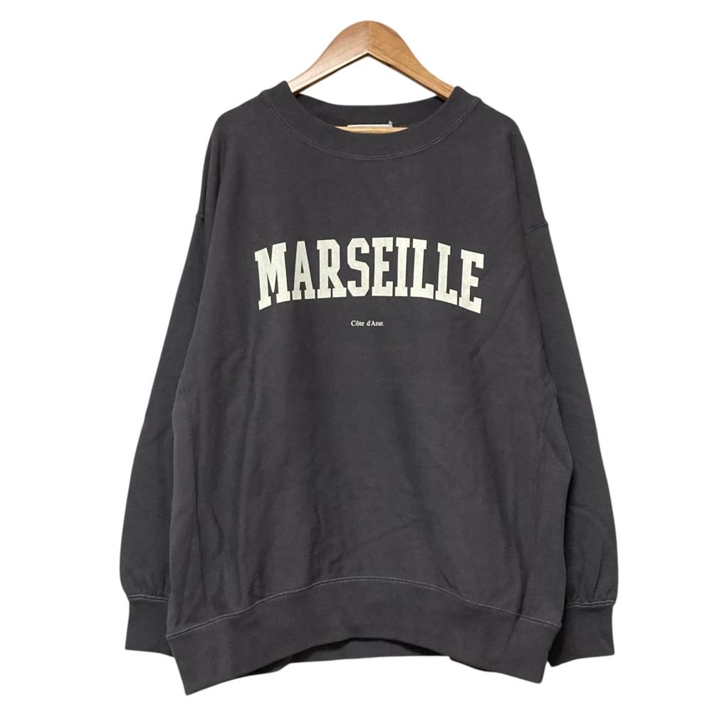 未使用 26SS SLOBE IENA スローブイエナ MARSEILLE ロゴスウェット 