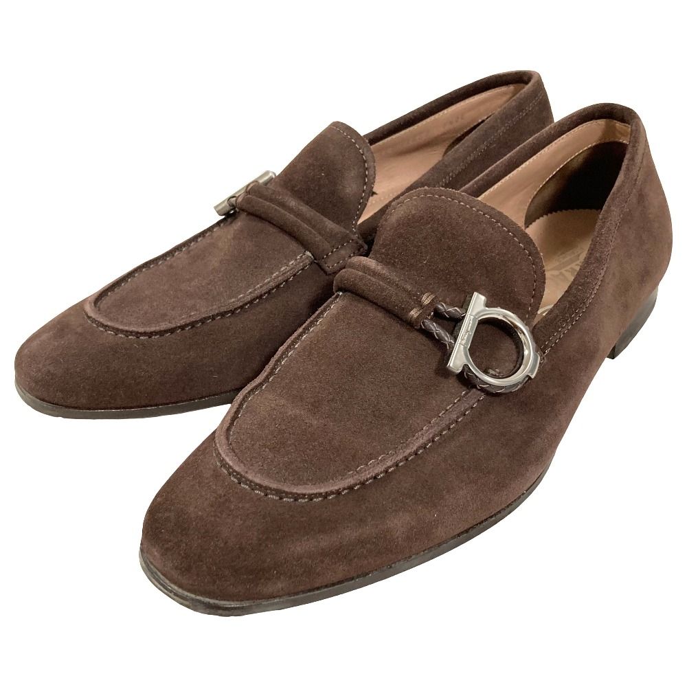美品 Salvatore Ferragamo サルヴァトーレフェラガモ ガンチーニ金具 