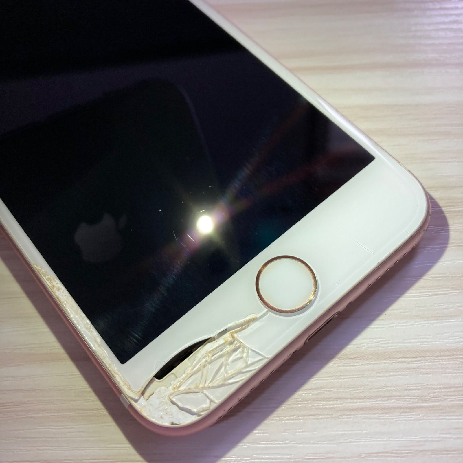 iPhone7 128GB Rose Gold SIMフリー バッテリー80% - メルカリ