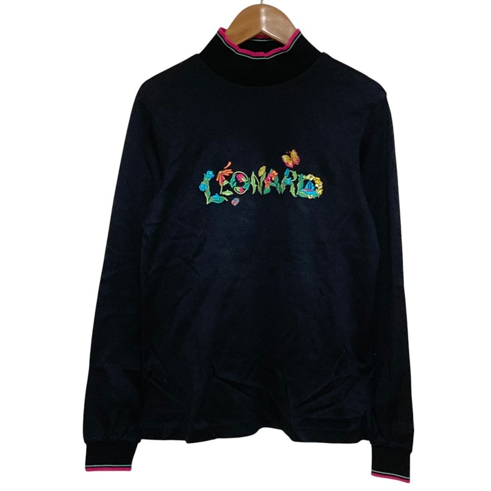 美品 LEONARD SPORT レオナールスポーツ ロゴエンブロイダリー