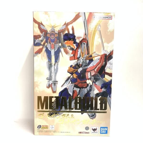 中古】開封)METAL BUILD ゴッドガンダム＆ゴッドガンダム弐(セカンド