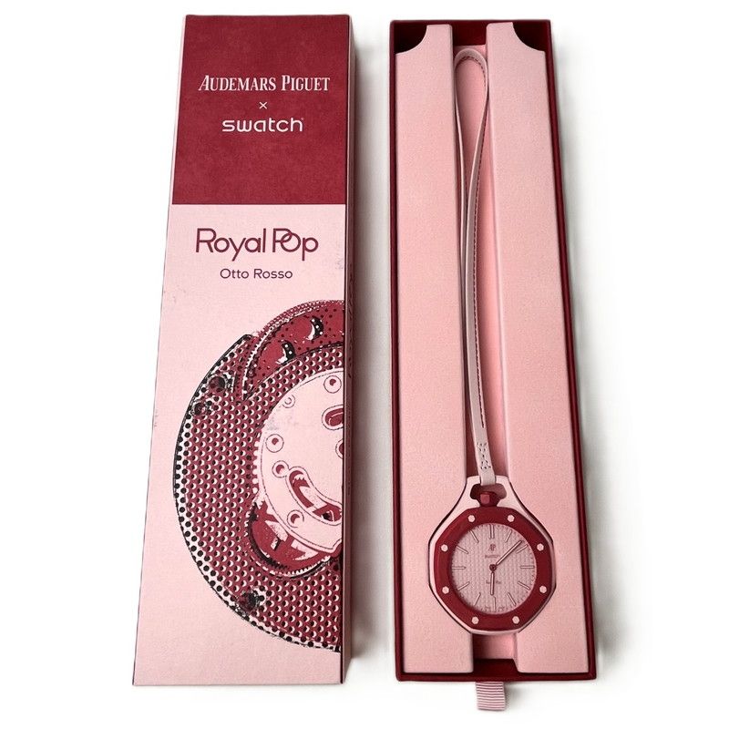 未使用品】 SWATCH × AUDEMARS PIGUET/ROYAL POP OTTO ROSSO