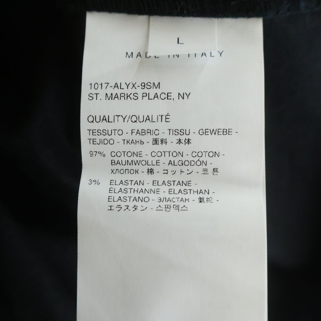 1017 ALYX 9SM (アリクス) Phantom Logo S/S Zip Shirt ジップアップ