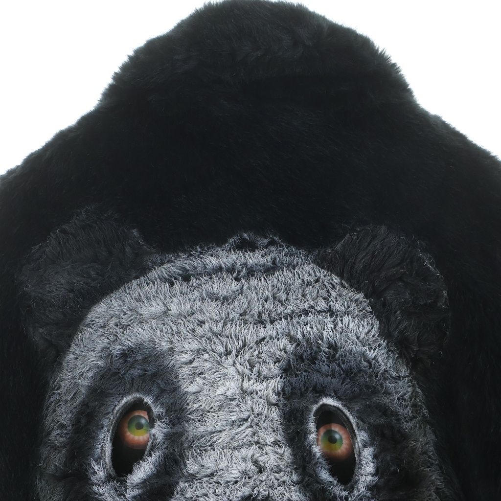 doublet (ダブレット) 23AW HAND-PAINTED FUR JACKET ペイント ファー