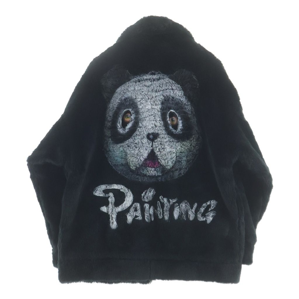 doublet (ダブレット) 23AW HAND-PAINTED FUR JACKET ペイント ファー