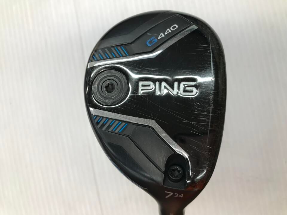 ピン　G440　34度　TOUR 2.0 CHROME 85　Rフレックス　ユーティリティ　中古【最短即日発送】