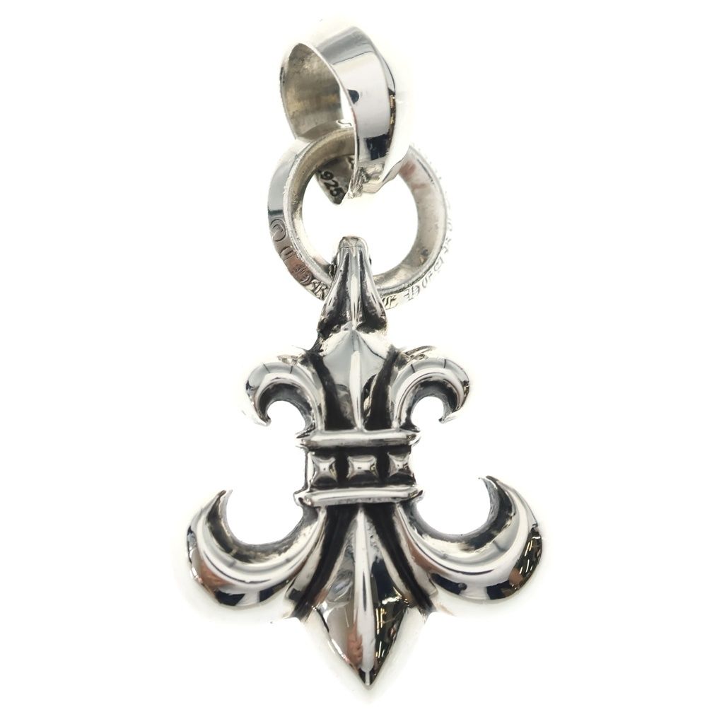 CHROME HEARTS (クロムハーツ) BS FLUER W BALE BSフレア Wベイル ペンダントトップ シルバー BCA211