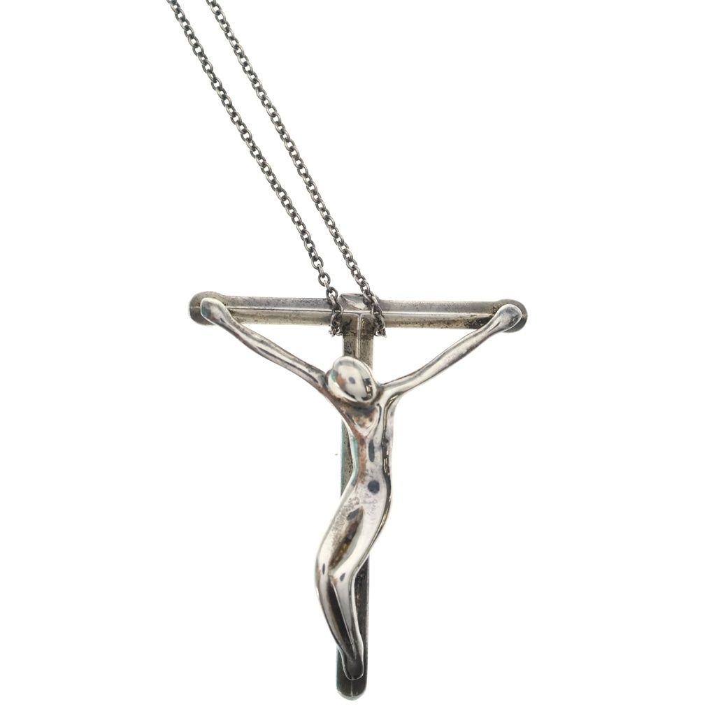 Tiffany&Co. エルサペレッティ ロザリオ ネックレス 925 シルバー TIFFANY & Co. (ティファニー) ELSA PERETTI CROSS エルサ ペレッティ