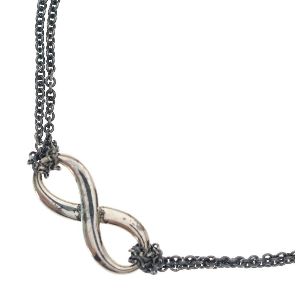 TIFFANY & Co. (ティファニー) インフィニティ ダブルチェーン