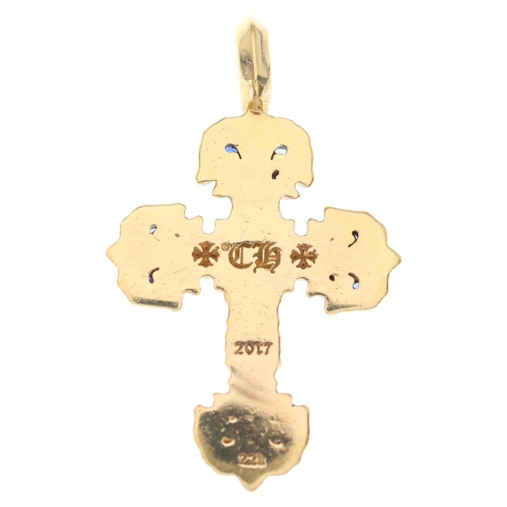 CHROME HEARTS (クロムハーツ) 22K CHARM FILIGREE TINY P SAP B