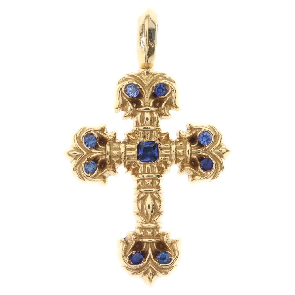 CHROME HEARTS (クロムハーツ) 22K CHARM FILIGREE TINY P SAP B