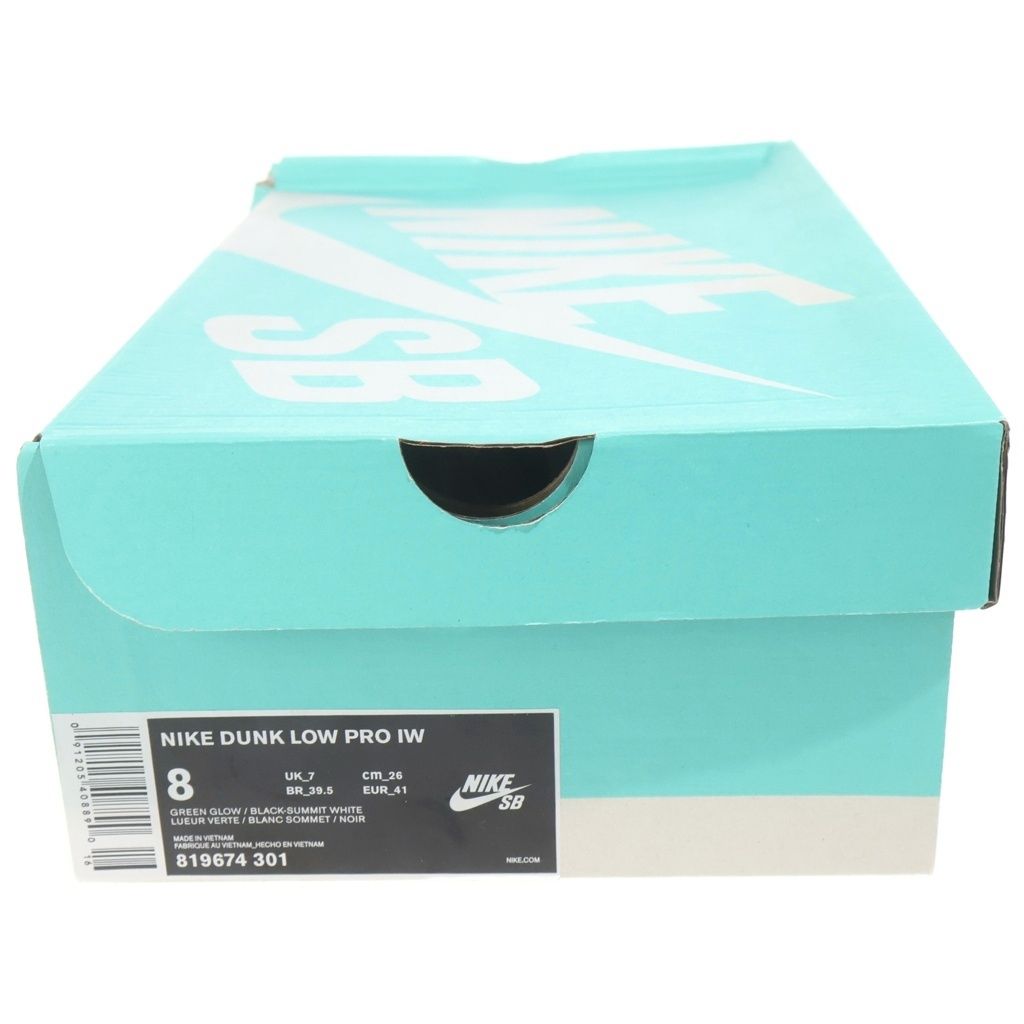 NIKE SB (ナイキエスビー) DUNK LOW PRO SEA CRYSTAL 819674-301
