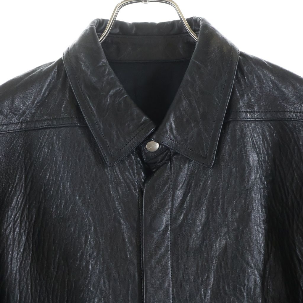 Rick Owens (リックオウエンス) 26SS Studded Diagonal Zip Leather