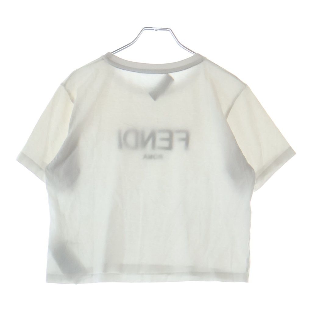 FENDI (フェンディ) 22SS Rogo Embroidery Tee フロントロゴ刺繍