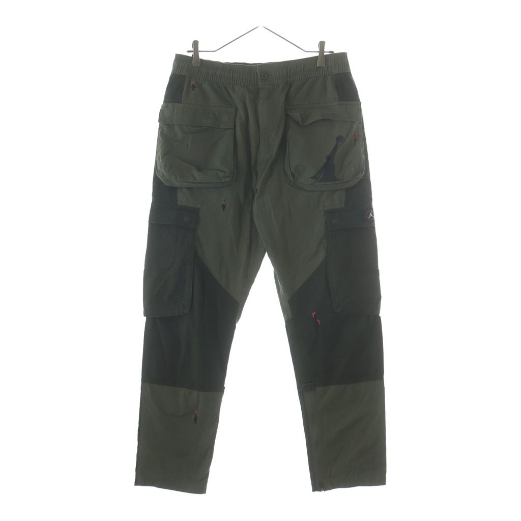 Cactus Jack カクタスジャック ×AIR JORDAN TRAVIS SCOTT CARGO PANTS エアジョーダン トラヴィススコット カーゴパンツ カーキ CQ4394-222 CQ4394-222 Cactus Jack (カクタスジャック) ×AIR JORDAN TRAVIS SCOTT CARGO