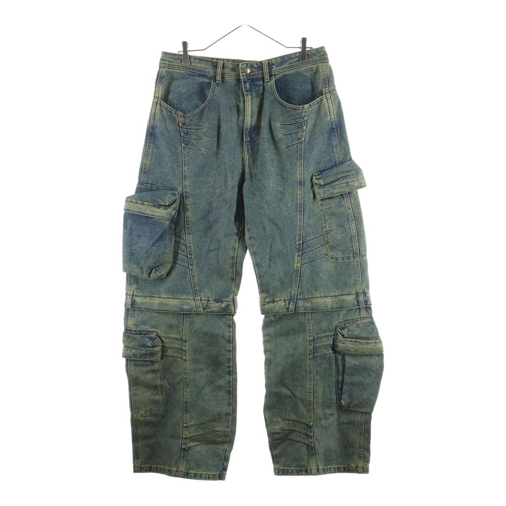 ADSB ANDERSSON BELL (アンダースンベル) CARGO COATED WIDE LEG JEANS