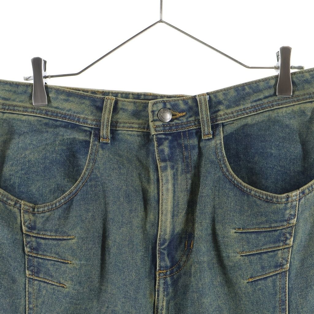 ADSB ANDERSSON BELL (アンダースンベル) CARGO COATED WIDE LEG JEANS