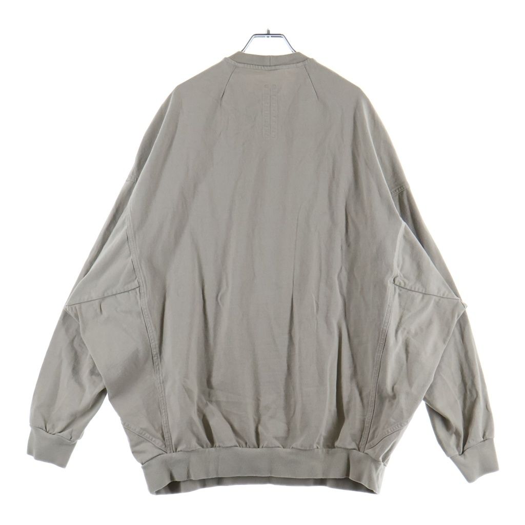 Rick Owens リックオウエンス 24SS Splintered Peter T-Shirt クルーネックスウェットトレーナー RU01D3278 BA ベージュ RU01D3278 BA Rick Owens (リックオウエンス) 24SS Splintered Peter T-Shirt クルー