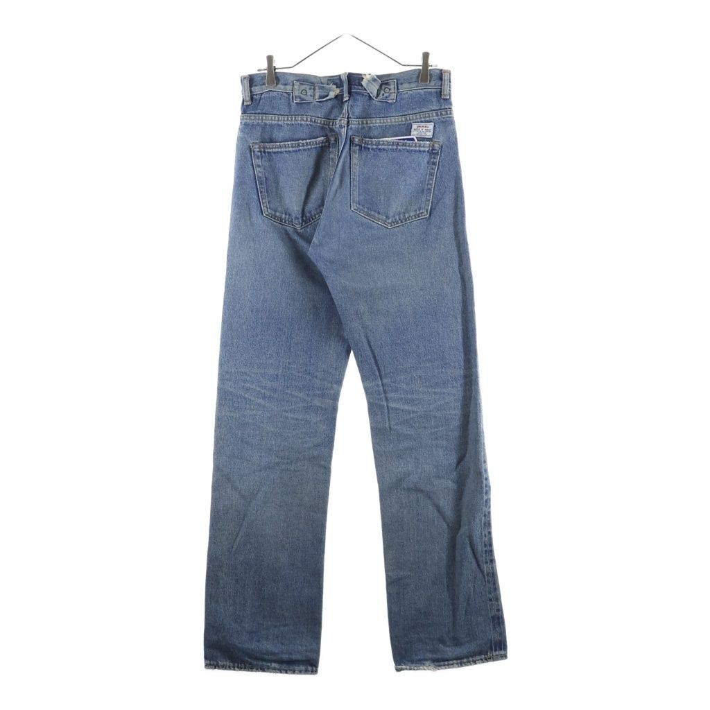 DAIRIKU (ダイリク) 21SS Leather Patch Work Slim Denim Pants レザー