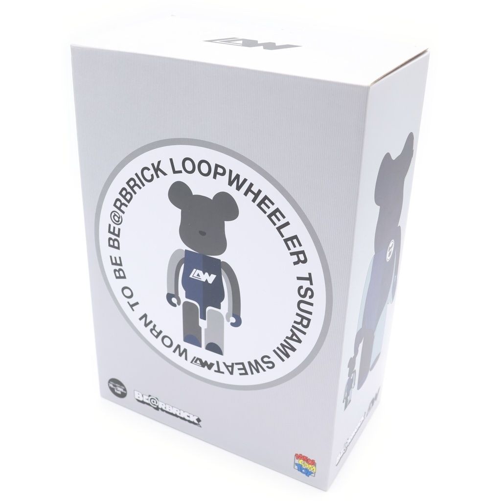 MEDICOM TOY (メディコムトイ) BE@RBRICK × LOOPWHEELER 100% & 400