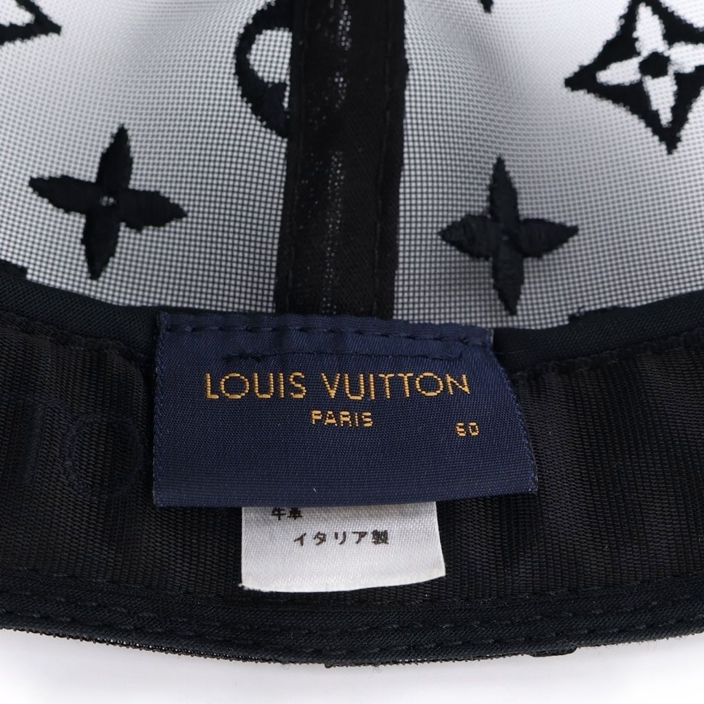 ルイヴィトン　キャップ　MP3118 キャスケット メッシュLVメッセージ LOUIS VUITTON (ルイヴィトン) キャスケット メッシュLVメッセージ