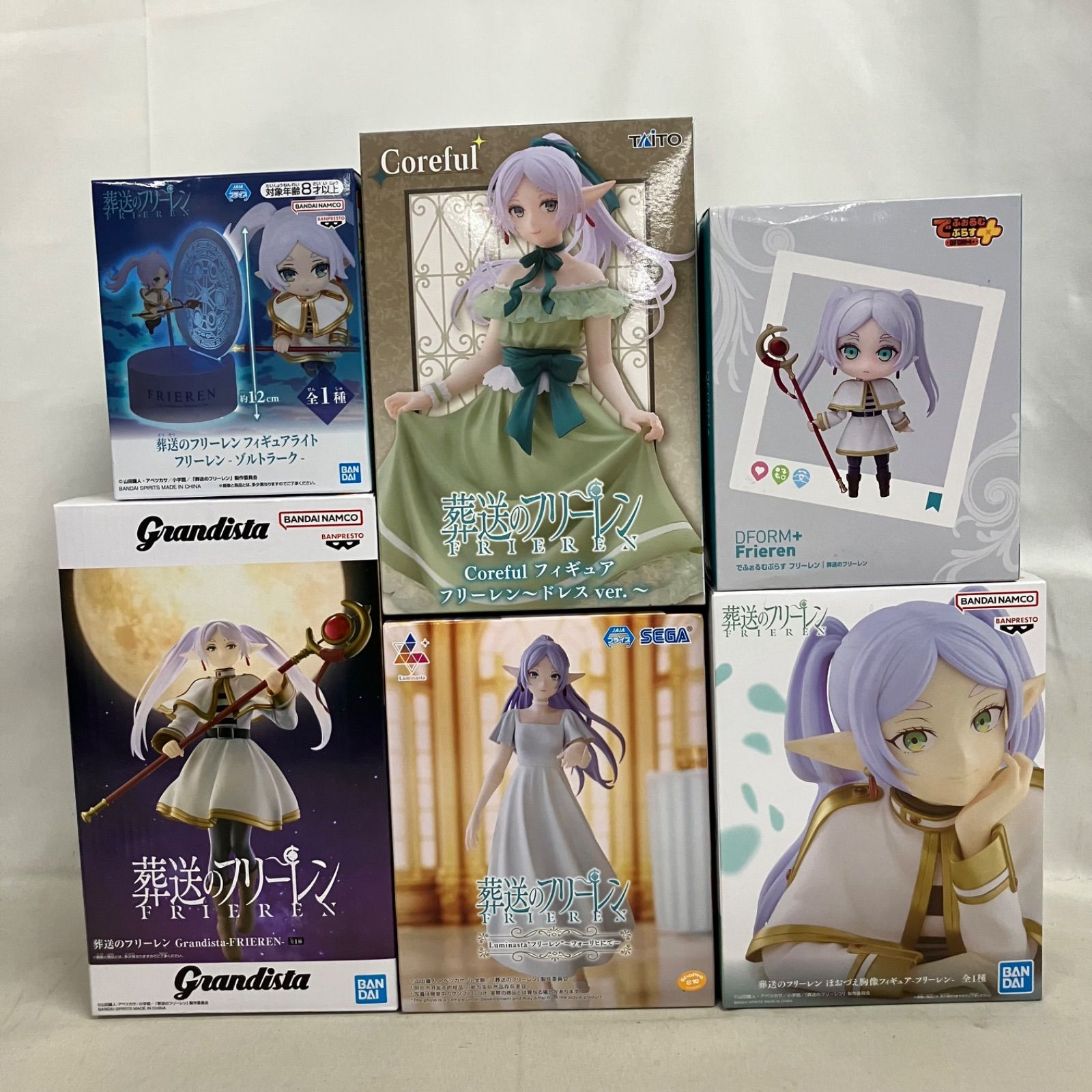 【新品未開封】葬送のフリーレン フィギュア 6点セット Grandista 他 未開封 葬送のフリーレン Grandista フリーレン 他 フィギュア 6個