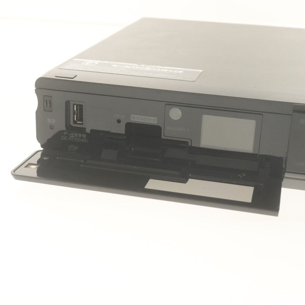 □ SHARP シャープ AQUOS BD-HDS63 ブルーレイレコーダー 通電確認済み