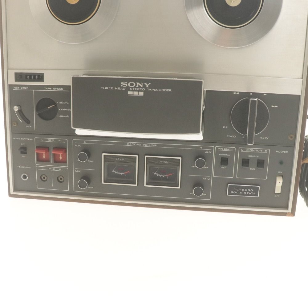 □ SONY ソニー ステレオテープレコーダー TC-6360 オープンリール