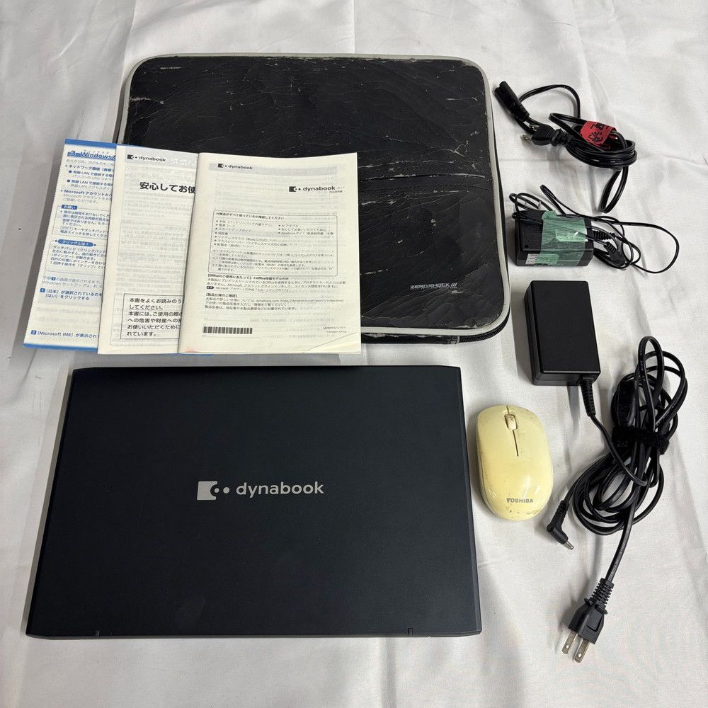 942◇ノートパソコン Dynabook P3M6VL-EE マウス 充電器付き 動作確認