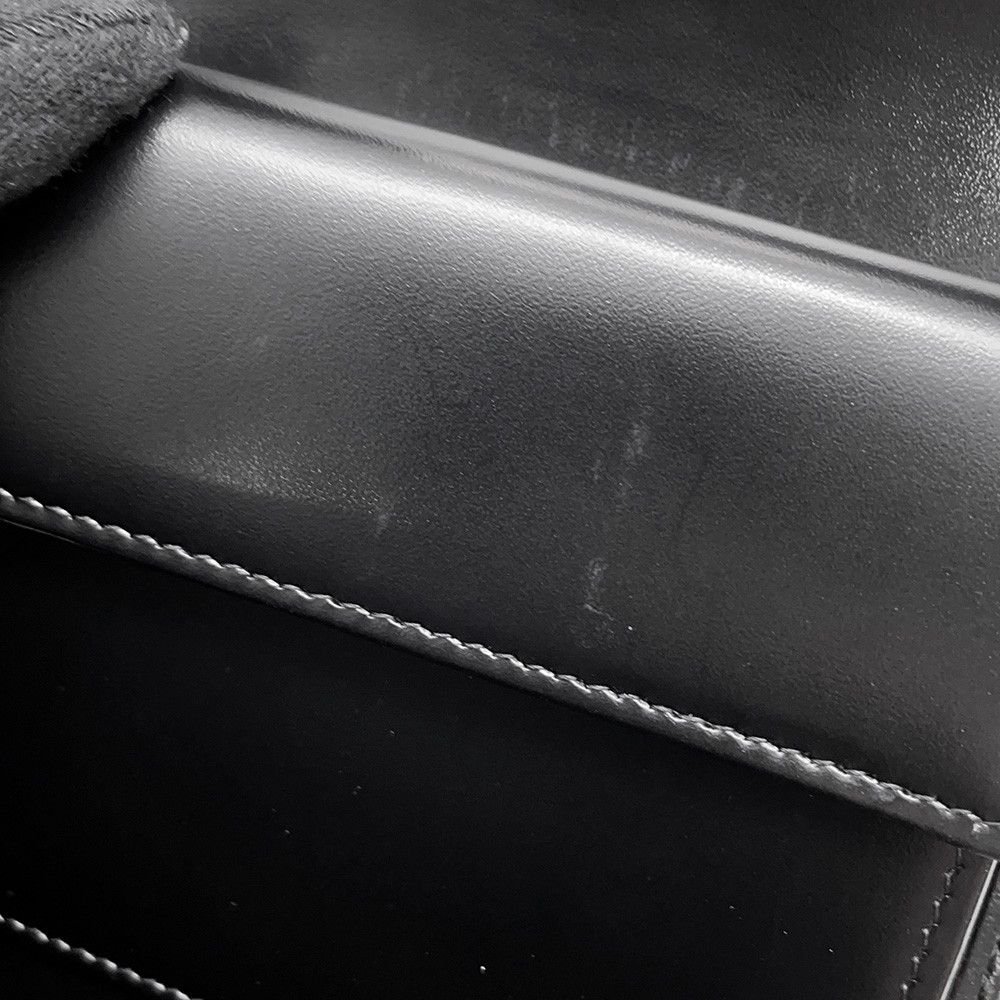 カルティエ 三つ折り財布 ラブコレクション レザー Cartier 財布 黒
