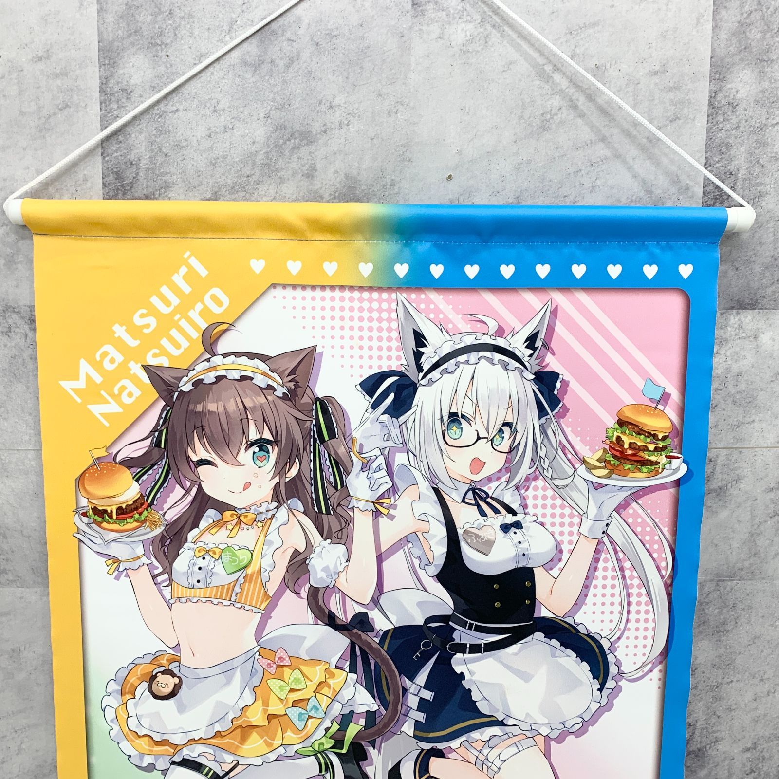 ホロライブ モーリーオンライン タペストリー 白上フブキ 夏色まつり