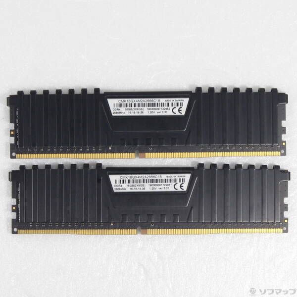ソフマップ 〔中古品〕 CMK16GX4M2A2666C16 16GB 8GB×2枚組【262】